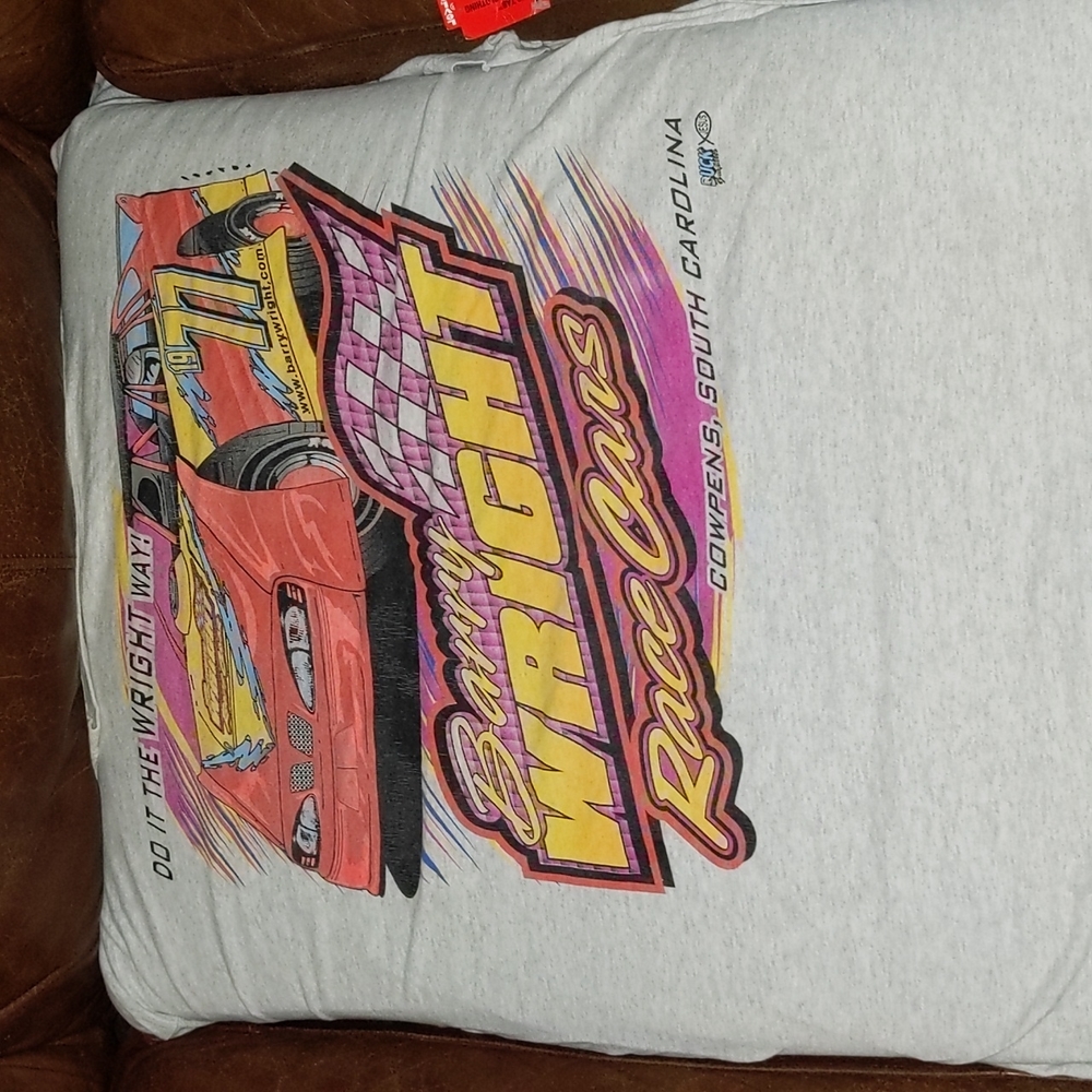 Barry wright race car shirt